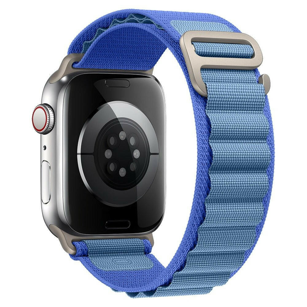 Alpine loop band for Apple watch strap 49mm 44mm 40mm 45mm 41mm 42mm 38mm 40 44 45 mm bracelet iWatch Ultra series 7 6 5 3 se 8.