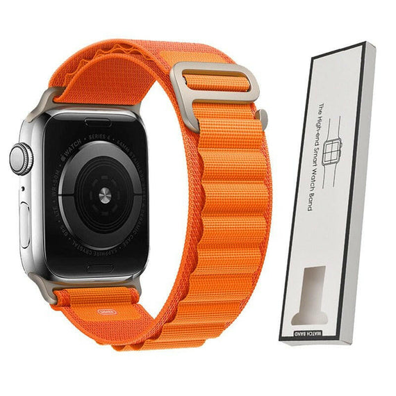 Alpine loop band for Apple watch strap 49mm 44mm 40mm 45mm 41mm 42mm 38mm 40 44 45 mm bracelet iWatch Ultra series 7 6 5 3 se 8.