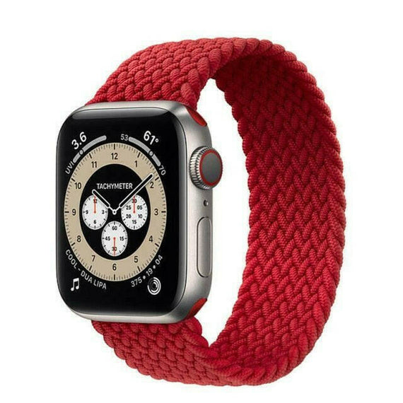 Braided Solo Loop For Apple Watch Band Strap.