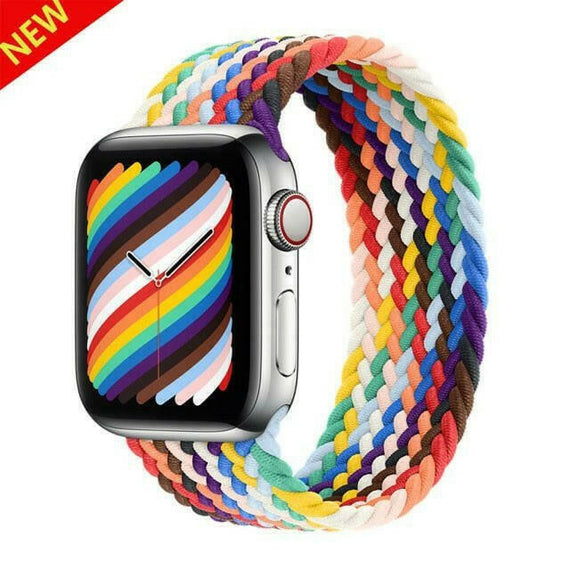 Braided Solo Loop For Apple Watch Band Strap.